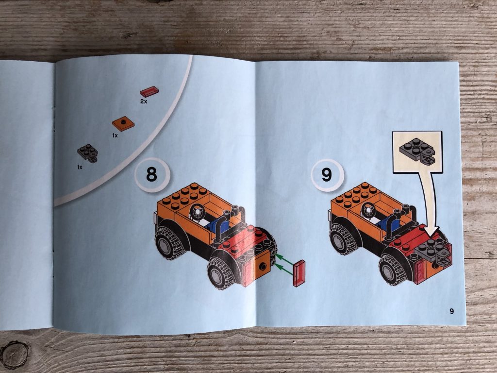 LEGO Juniors City Reparatietruck instructieboekje